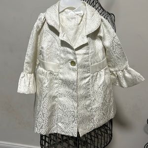 Off white 2 piece dress